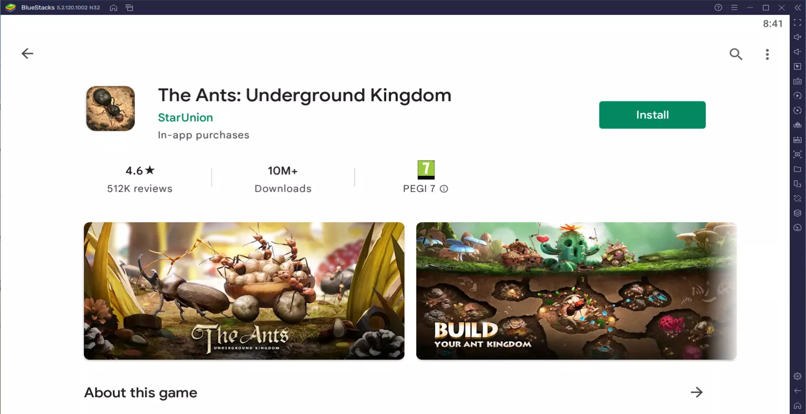 Download The Ants: Underground Kingdom on PC with MEmu