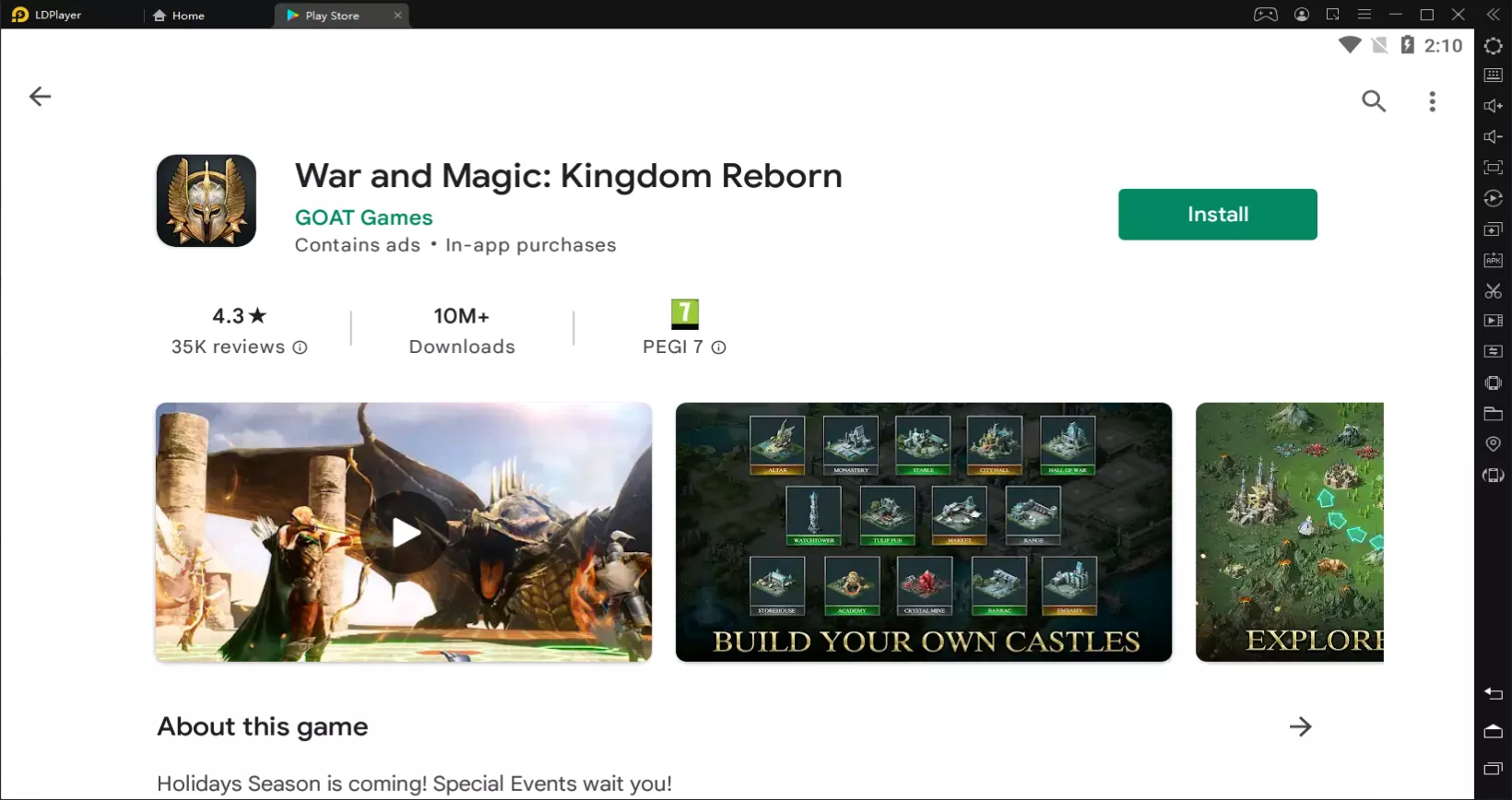 War and Magic: Kingdom Reborn – Apps no Google Play