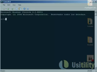 Console screenshot 2