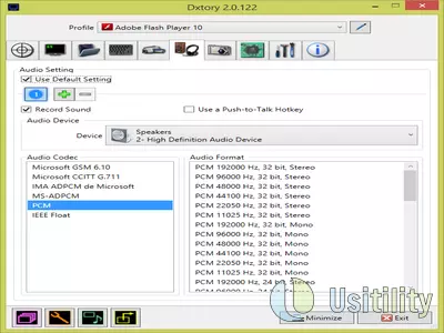 DXtory screenshot 3