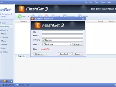 FlashGet screenshot 3