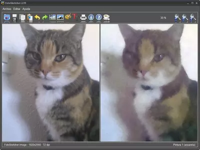FotoSketcher screenshot