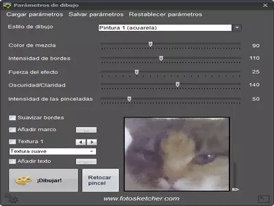FotoSketcher screenshot 2