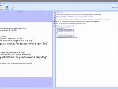FreeOCR screenshot 5