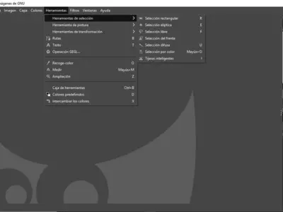 GIMP screenshot 5