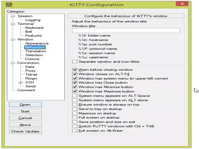 KiTTY screenshot 4