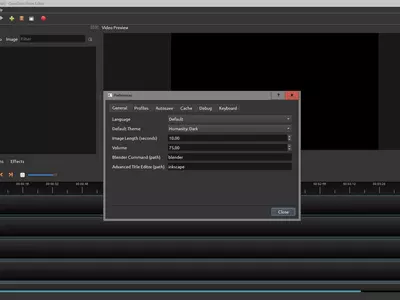 OpenShot screenshot 3