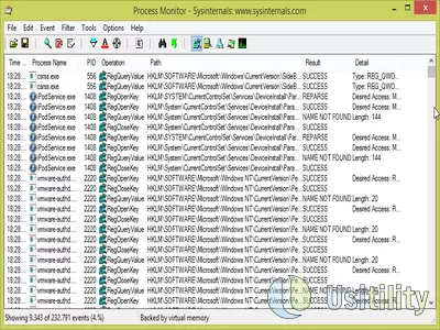 Process Monitor screenshot 2