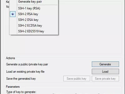 PuTTY screenshot 1