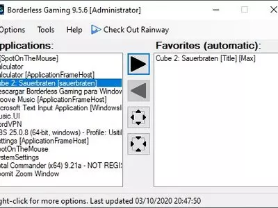 Borderless Gaming screenshot 1