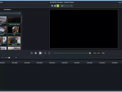 Camtasia screenshot 1