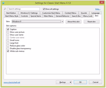 Classic Shell screenshot 12