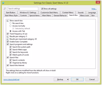 Classic Shell screenshot 14
