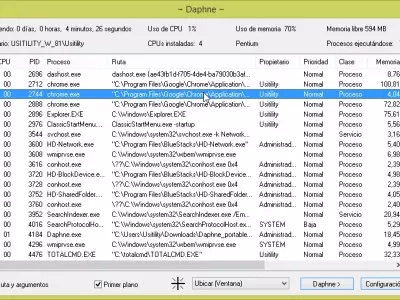 Daphne screenshot 7