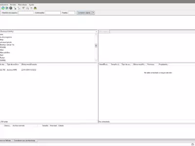 FileZilla screenshot 2