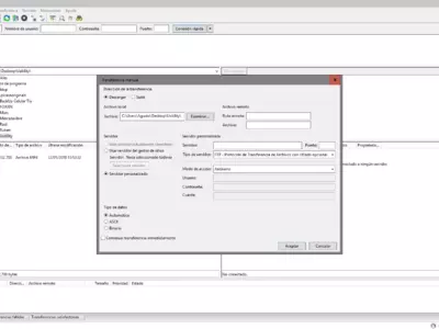 FileZilla screenshot 4