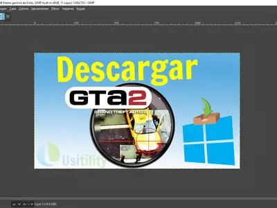 GIMP screenshot 7