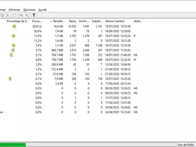WinDirStat screenshot 6