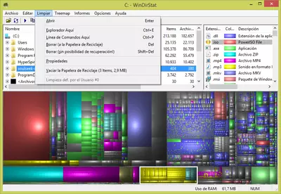 WinDirStat screenshot 15