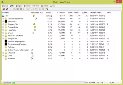 WinDirStat screenshot 17
