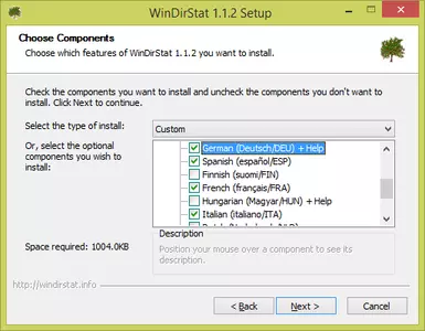 WinDirStat screenshot 19