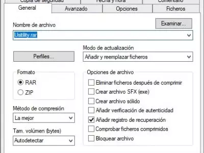 WinRAR screenshot 2