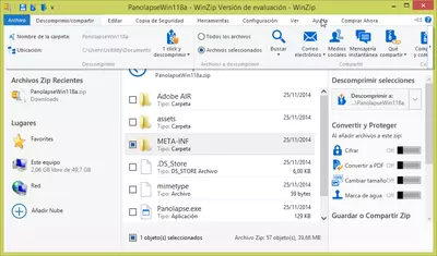 WinZip screenshot 4