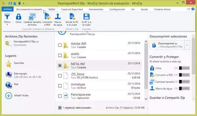 WinZip screenshot 5