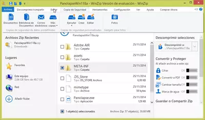 WinZip screenshot 6