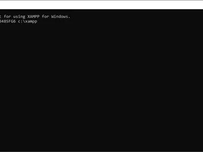 XAMPP screenshot 7