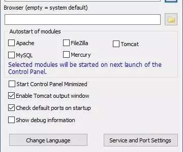 XAMPP screenshot 6