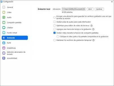 Zoom screenshot 5