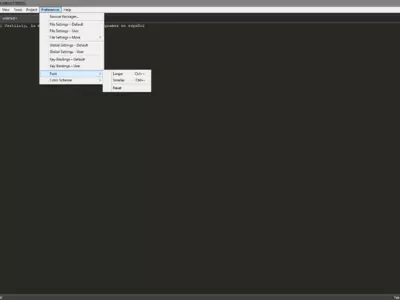 Sublime Text screenshot 8
