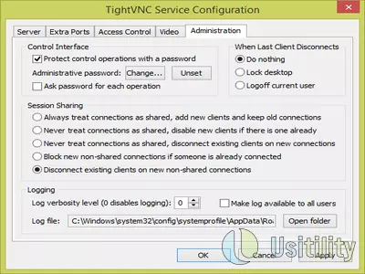 TightVNC screenshot 2