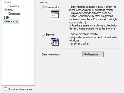WinSCP screenshot