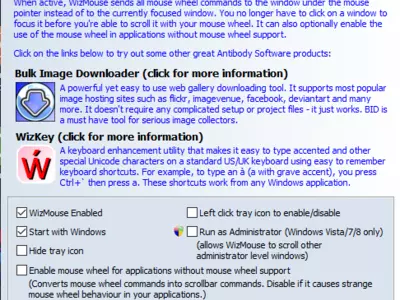 WizMouse screenshot 4
